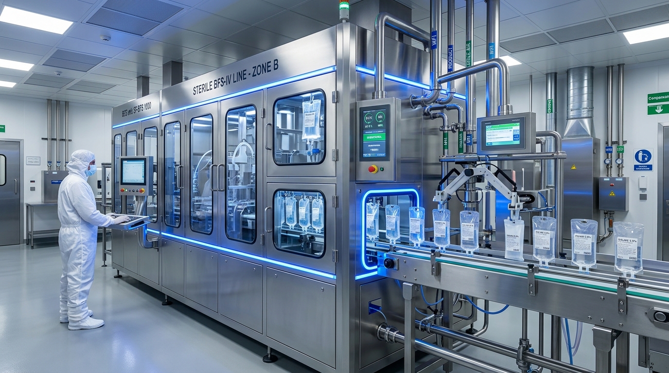 Class B Cleanroom BFS Line